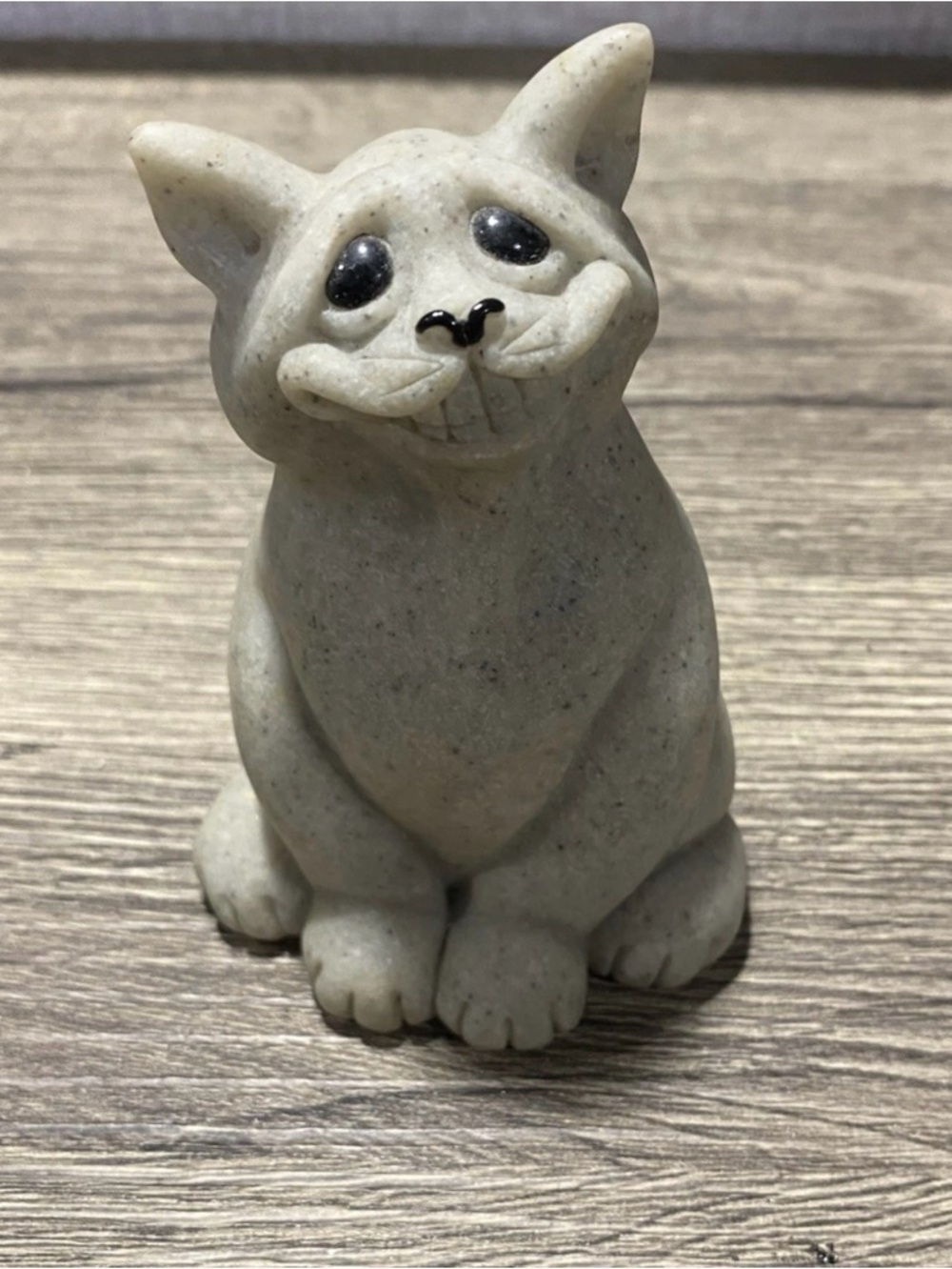 Chico's Quarry Critter Speckled Light Gray Stone Figurine